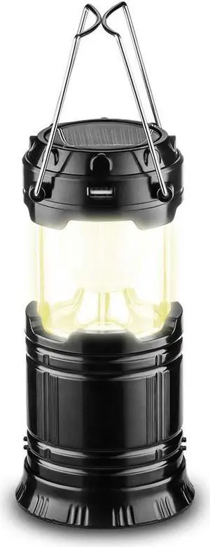 Technical Pro OL4B Rechargeable Outdoor Camping LED Lantern, Black
