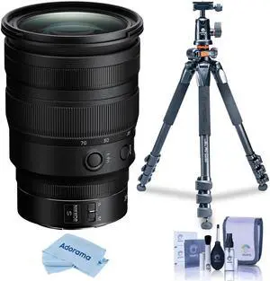 Nikon NIKKOR Z 24-70mm f/2.8 S Lens With Vanguard Alta Pro 264AT Tripod Kit
