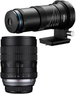 Venus Laowa 25mm f/2.8 2.5-5X / 60mm F/2.8 MF Ultra-Macro Lenses for Sony FE