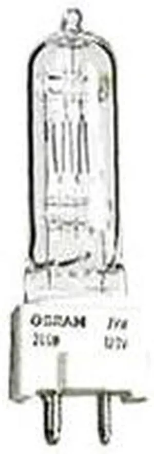 ARRI FKW 300 Watt, 120 Volt Quartz Halogen Lamp, 3200 deg.K., Approximate Life: 150 Hours