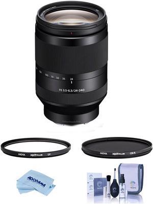Sony FE 24-240mm F3.5-6.3 OSS E-Mount Camera Lens - With Hoya Filter Kit