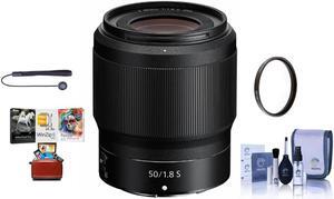 Nikon NIKKOR Z 50mm f/1.8 S Lens for Z Series Mirrorless Cameras W/Free Acc Kit