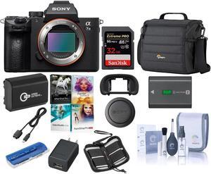 Sony Alpha a7 III 24MP UHD 4K Mirorless Camera (Body) W/Free PC Accessory Bundle
