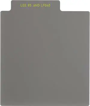 Lee Filters LEE85 85x90mm Neutral Density 0.6 Standard Resin Filter #L85ND6