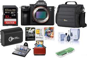 Sony Alpha a7 III 24MP UHD 4K Mirorless Camera(Body) W/Free Mac Accessory Bundle