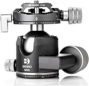 Benro GX35 Three Series Arca-Swiss Style Low Profile Aluminum Ballhead Benro GX35 Three Series Arca-Swiss Style Low Profile Aluminum Ballhead