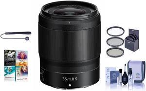 Nikon NIKKOR Z 35mm f/1.8 S Lens for Z Series Mirrorless Cameras W/Free Acc Kit