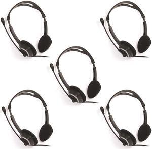 iMicro IM320 USB Headset with Microphone, 5-Pack #SP-IM320 5