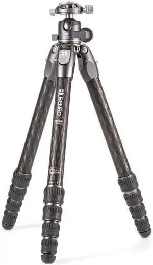 Benro TTOR35CGX35 Tortoise Columnless Carbon Fiber Three Series Tripod with GX35 Ball Head