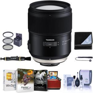 Tamron SP 35mm f/1.4 Di USD Lens for Nikon F Mount W/ Free Mac Accessory Bundle