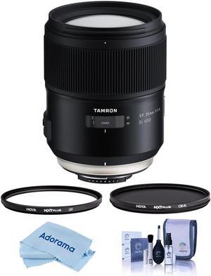 Tamron SP 35mm f/1.4 Di USD Lens for Nikon F with Hoya 72mm Filter Kit