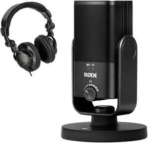 Rode NT-USB Mini Studio-Quality USB Microphone - With Headphones #NTUSBMINI K1