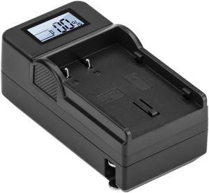 Green Extreme Compact Smart Charger with LCD Screen for Pentax D-LI90