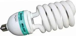 Flashpoint 85W 5500K Spiral CFL Fluorescent Light Bulb, Equivalent Output of 425 Watts