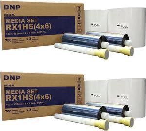 DNP 2x Print Media for DS-RX1HS Printer - 4x6 700 Prints Per Roll (1400 Total)