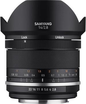 Samyang MK2 14mm f/2.8 Weather Sealed Ultra Wide Angle Lens for MFT #MK14-MFT