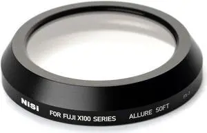 NiSi Allure Soft White Filter for Fujifilm X100 Series, Black Frame