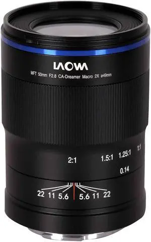Venus Laowa 50mm f/2.8 2X Ultra Macro APO Lens for Micro Four Thirds