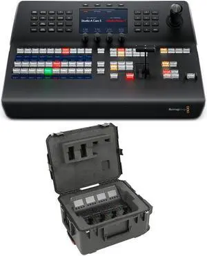 Blackmagic Design ATEM 1 M/E Advanced Panel, Bundle with SKB iSeries Case