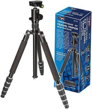 VidPro AT-52 VentureMaxx Professional 5-Section Al Travel Tripod with Ball Head