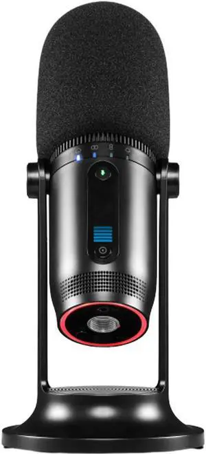 Thronmax MDrill One Pro USB Microphone with Tabletop Stand, Jet Black Thronmax MDrill One Pro USB Microphone with Tabletop Stand, Jet Black