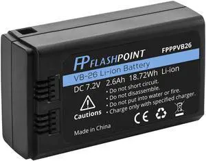 Flashpoint VB-26 Li-ion Battery for the Zoom Li-ion X and Zoom Li-ion III