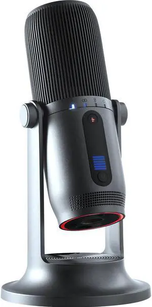 Thronmax MDrill One Pro USB Microphone with Tabletop Stand, Slate Gray