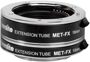 Commlite Automatic Extension Tube Set for Fujifilm X-Mount Camera #CM-MET-FX