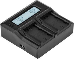 Green Extreme Dual Smart Charger with LCD Screen for FUJI NP-W235 #GX-CH2-NPW235