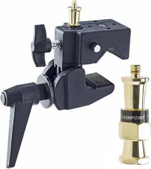 Flashpoint Super Clamp with 1/4"X20 AntiTwist Stud