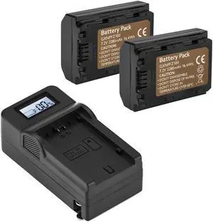 Green Extreme 2x NP-FZ100 7.2V 2280mAh Battery and Compact Smart Charger Kit