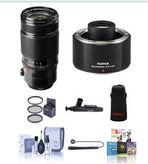 Fujifilm XF 50-140mm f/2.8 R LM OIS WR Lens w/XF2X TC WR & Accessories Kit
