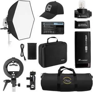 Flashpoint Flashpoint eVOLV 200 Pro TTL Pocket Flash Exclusive HexaPop Kit