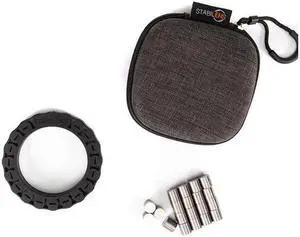 StabiLens Gimbal Stabilizer Starter Kit, Includes Gimbal Ring, 10x Tungsten Alloy Weights