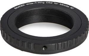 Baader Planetarium Wide T-Ring Set for Sony Alpha/Minolta Maxxum Camera #TRINGSW