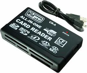 VidPro 6-Slot All-In-One USB 2.0 Card Reader and Writer #CR-A