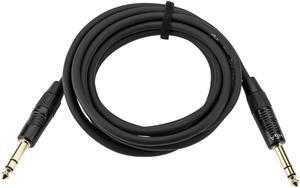 H&A PlatPro 10' TRS 1/4" Male - 1/4" Male Interconnect Cable W Rean Connectors