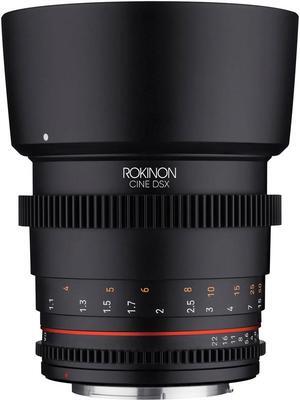 Rokinon 85mm T1.5 Cine DSX High-Speed Lens for Sony E #DSX85-NEX