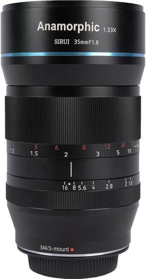 Sirui 35mm f/1.8 Anamorphic 1.33X Lens for MFT #SR35-M