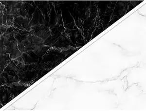 V-FLAT WORLD V-FLAT WORLD Duo Board - 24x24" Double Sided Surface Board (Single), Onyx Marble/Alpine Marble