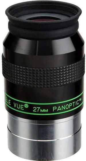 Tele Vue Panoptic 27mm Wide Angle 2" Eyepiece with 68 Degree Field of View