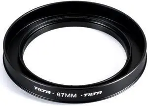 Tilta 67mm Adapter Ring for Mini Clamp-on Matte Box, Black #MB-T15-67
