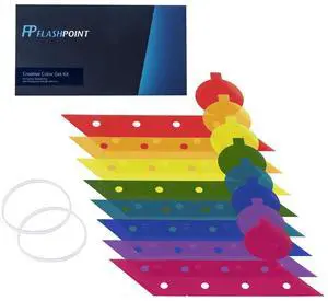 Flashpoint Creative Color Gel Kit For Xplor400 Pro and Godox AD400 Pro Monolights