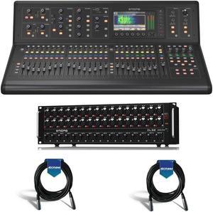 Midas M32 LIVE Digital Console for Live and Studio with Accessory Bundle
