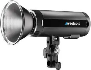 Westcott Westcott FJ200 Round Head Pocket Strobe with 1.3 sec. Recycle Time, TTL, HSS and Includes Tilter Bracket, 30-Degree Honeycomb Grid with Gel Clip and Travel Case