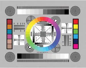 DGK Color Tools High Resolution 8.5x11" Chrome SD Lens Test Chart, 3-Pack #CSD DGK Color Tools High Resolution 8.5x11" Chrome SD Lens Test Chart, 3-Pack #CSD