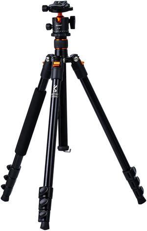 K&F Concept SA234 4-Section Aluminum DSLR Tripod with Ball Head #KF09.080