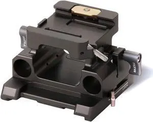 Tilta Tiltaing 15mm LWS Baseplate (Type II for Panasonic GH, Fuji XT3, Nikon Z6/Z7, Sony a6, Sony a7/a9, and Sharp 8K) - Tilta Gray/TA-BSP2-15-G