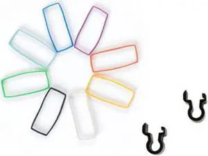 Tentacle Sync SYNC E Silicone Bands Rainbow Set and Clamps #A10