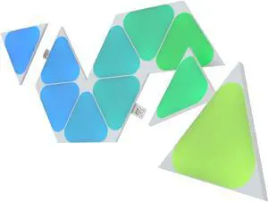 Nanoleaf Shapes Mini Triangles Expansion Pack w/10x Mini Triangle Light Panels